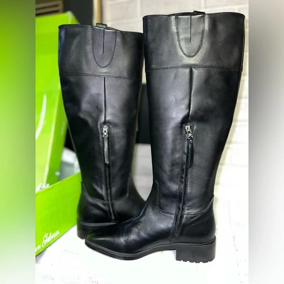 NWT Sam Edelman Drina Wide Calf Riding Boots - Picture 7 of 8